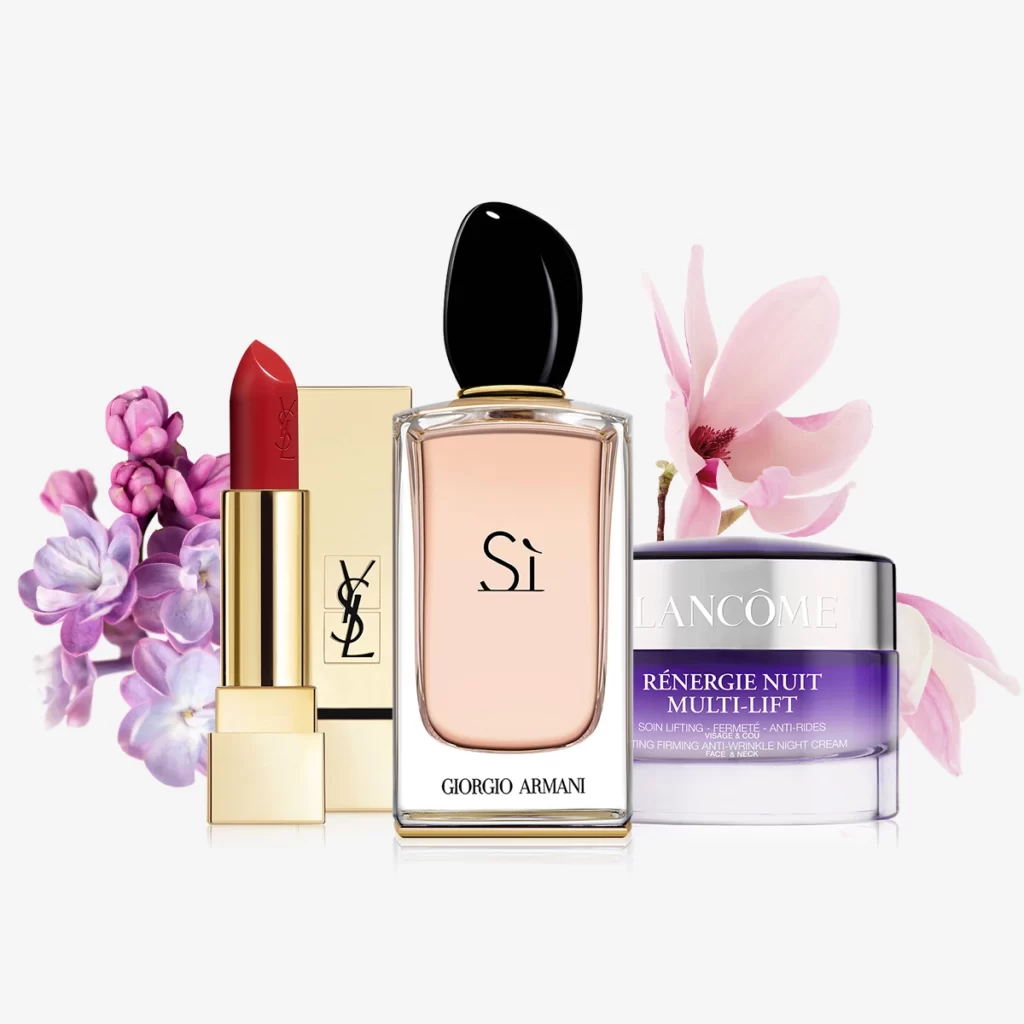 luxury cosmetics and fragrance