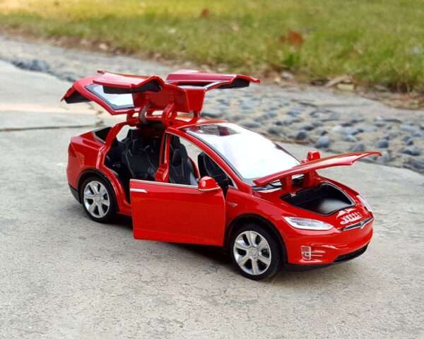 Kids Red Car toy Tesla Model