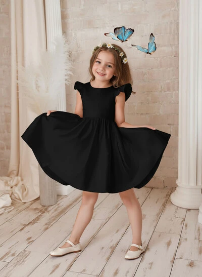 black butterfly dress